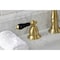 Kingston Brass KS1977PKL Duchess Widespread Bathroom Faucet W/ Brass Pop-Up, Brass KS1977PKL - alternate 3